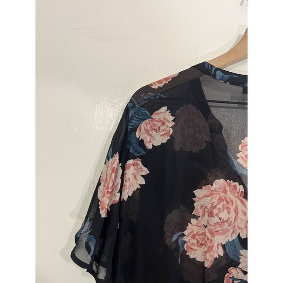 Romance Cottage Boho Fairy Grunge Whimsigoth Sheer Floral Doll Dress 1 Victorian - Picture 9 of 15